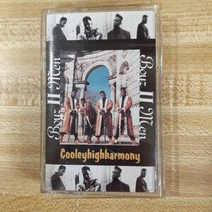 Boyz II Men Cooleyhighharmony Cassette 1991 Motown Record So Hard to Say Goodbye